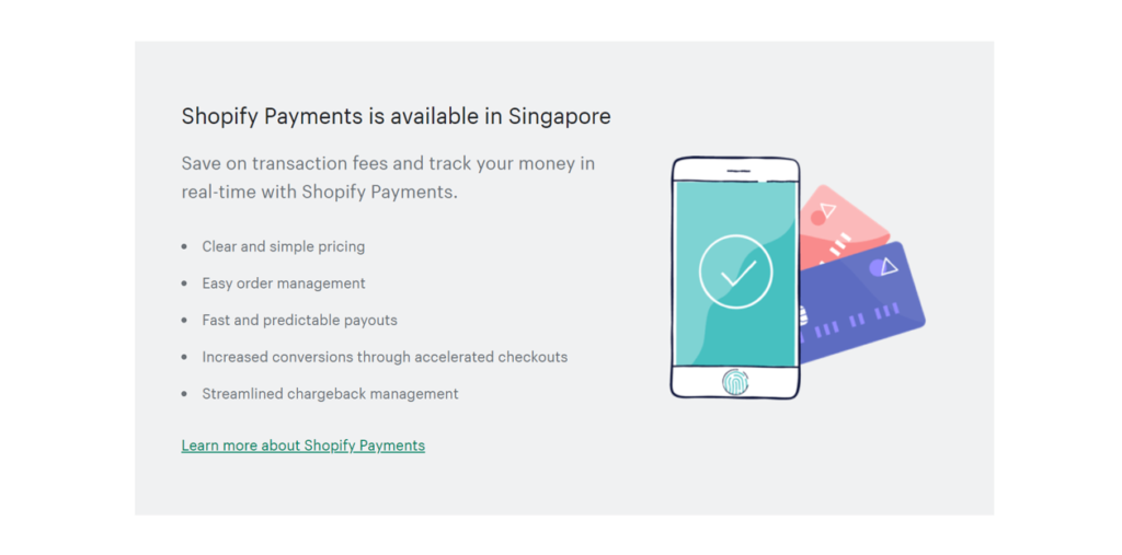 Shopify payments in Singapore - Digital 38