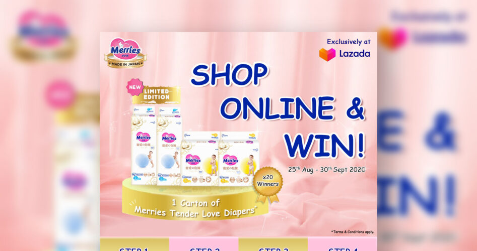 D38 | MY Merries Lazada Sales Campaign Featured IMG