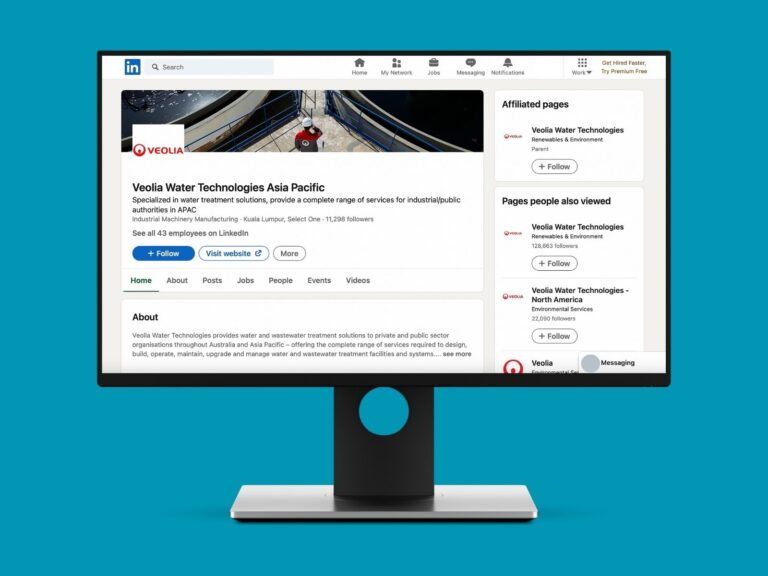 LinkedIn: Veolia’s Key In B2B Social Media Marketing Success | Digital 38